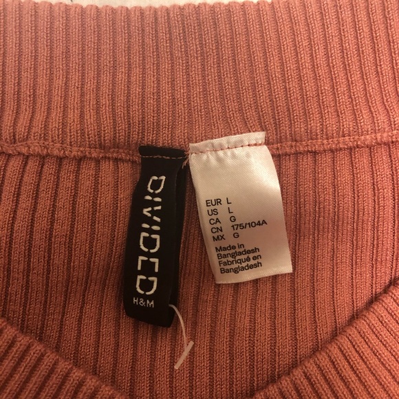DIVIDED H&M  sweater old pink color - Picture 4 of 4